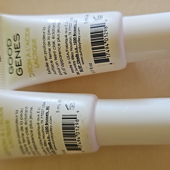 2 NWT Sunday Riley Good Genes .17 oz Lactic Acid Treatment - Picture 4 of 4